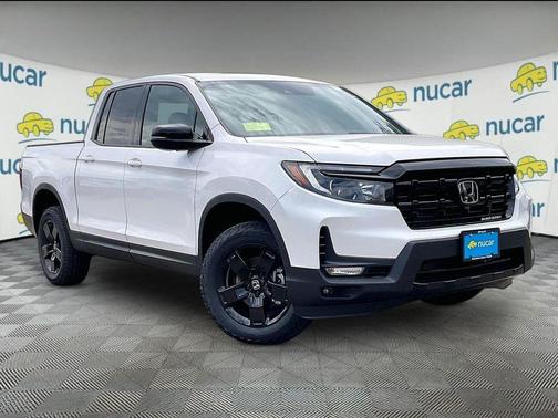 White 2026 Honda Ridgeline Black Edition