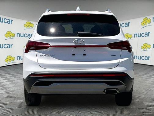 White 2023 Hyundai SANTA FE SEL