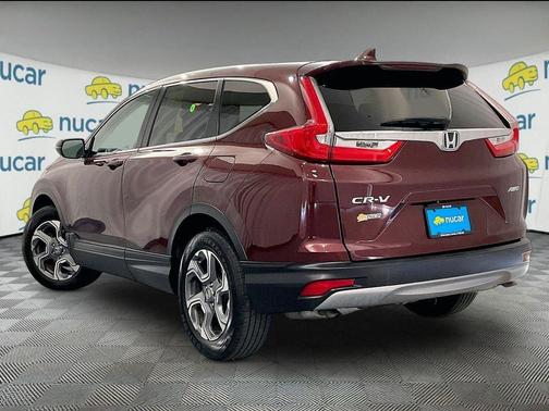 Red 2019 Honda CR-V EX