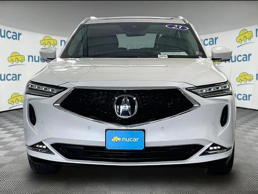 White 2023 Acura MDX Advance