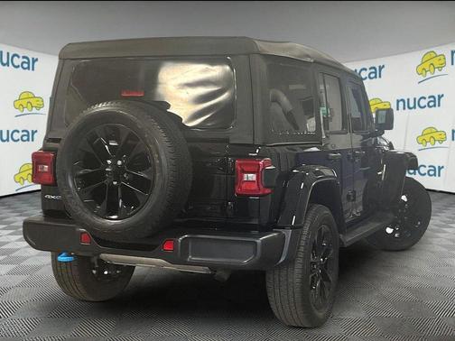 Black 2023 Jeep Wrangler 4xe Sahara