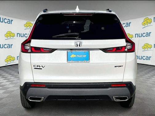White 2026 Honda CR-V Hybrid Sport-L