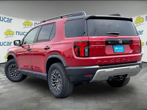 Red 2026 Honda Passport TrailSport