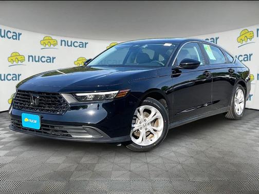 Black 2023 Honda Accord LX