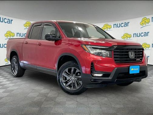 Red 2022 Honda Ridgeline Sport