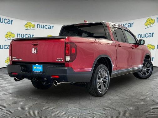 Red 2022 Honda Ridgeline Sport