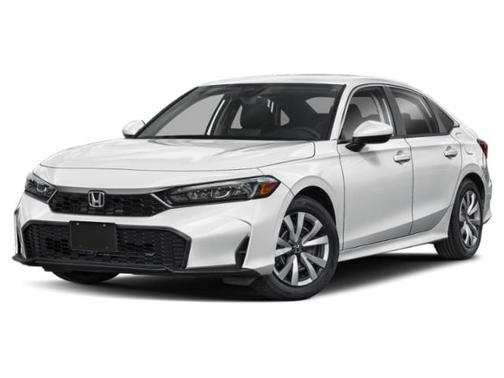 White 2026 Honda Civic LX