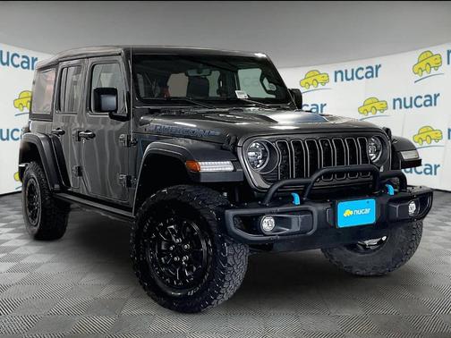 Gray 2023 Jeep Wrangler 4xe Rubicon