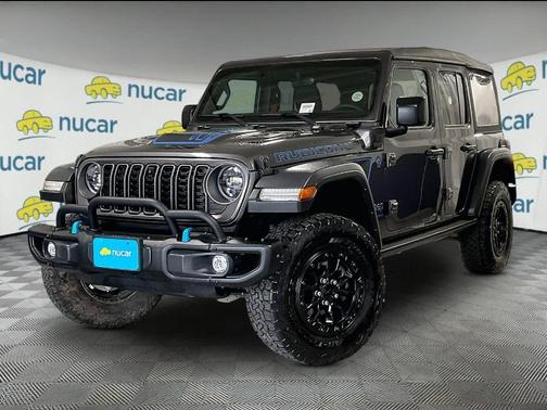 Gray 2023 Jeep Wrangler 4xe Rubicon