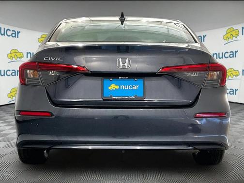 Gray 2023 Honda Civic LX