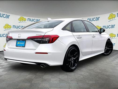 White 2024 Honda Civic Sport