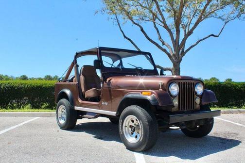 Brown 1984 Jeep CJ-7 Base 2dr 4WD SUV