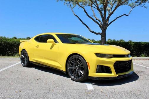 Bright Yellow 2018 Chevrolet Camaro ZL1