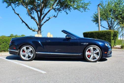 Blue Crystal Metallic 2016 Bentley Continental GT Speed