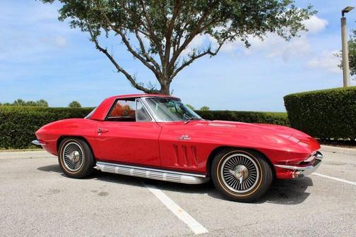 Rally Red 1966 Chevrolet Corvette Base