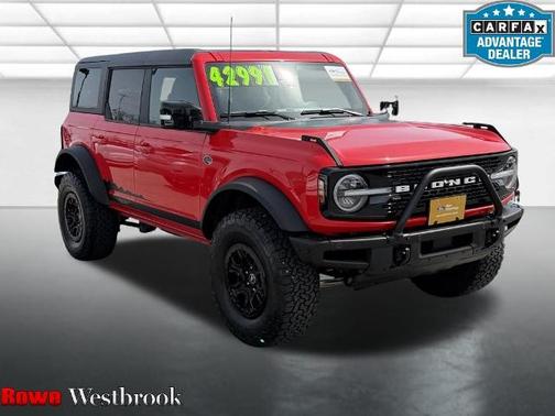 RACE RED 2021 Ford Bronco WILDTRAK