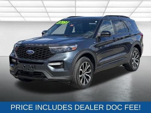 STONE BLUE METALLIC 2022 Ford Explorer ST-LINE