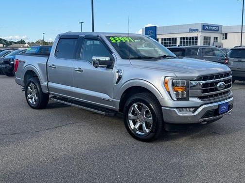 ICONIC SILVER METALLIC 2021 Ford F-150 LARIAT