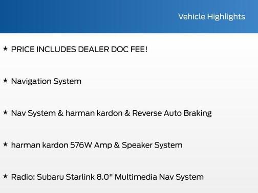 Crystal White Pearl 2019 Subaru Forester LIMITED
