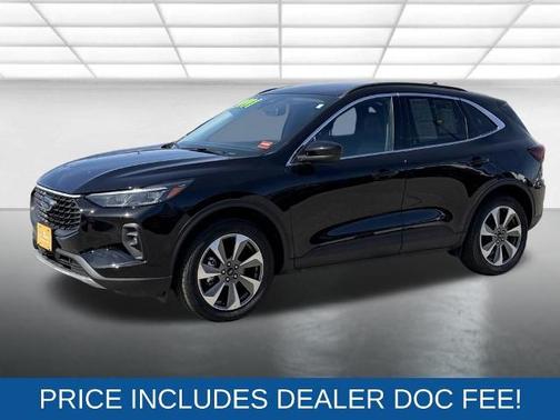 AGATE BLACK METALLIC 2025 Ford Escape PLATINUM