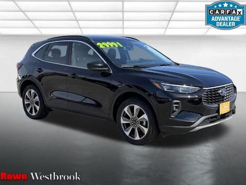 AGATE BLACK METALLIC 2025 Ford Escape PLATINUM