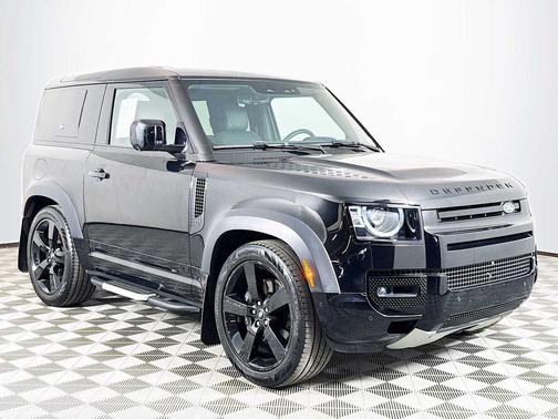 Santorini Black 2023 Land Rover Defender V8