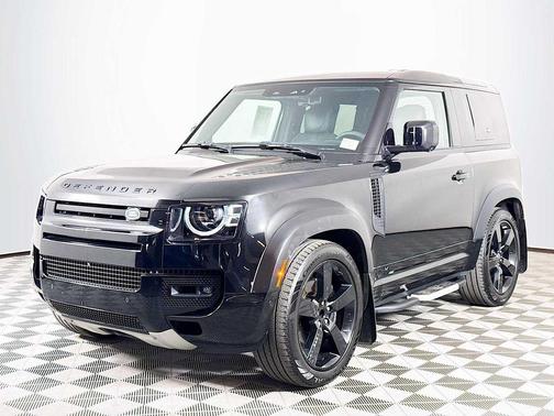 Santorini Black 2023 Land Rover Defender V8