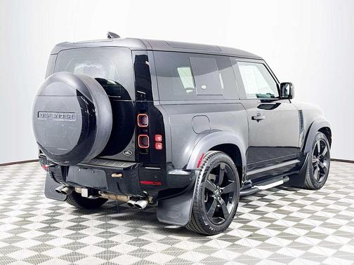 Santorini Black 2023 Land Rover Defender V8