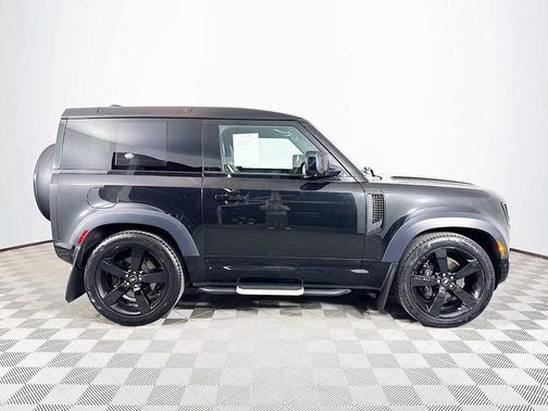 Santorini Black 2023 Land Rover Defender V8