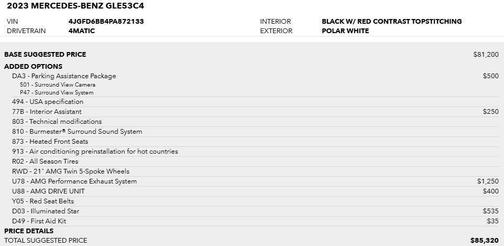 2023 Mercedes-Benz AMG GLE 53 4MATIC+ Coupe