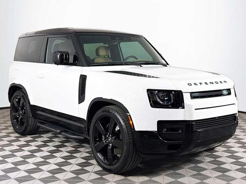 Fuji White 2025 Land Rover Defender V8
