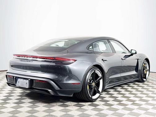 Volcano Grey 2021 Porsche Taycan Turbo S
