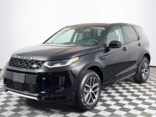 Santorini Black 2025 Land Rover Discovery Sport S