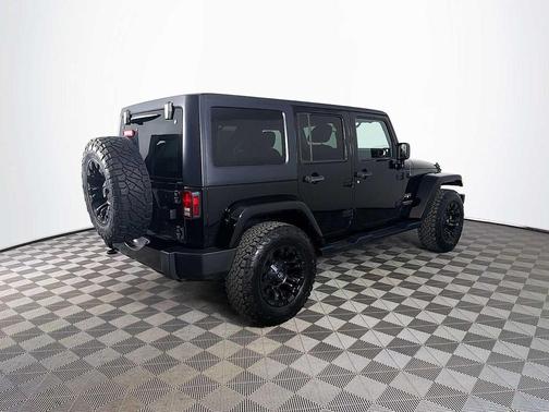Black Clearcoat 2017 Jeep Wrangler Unlimited Sahara