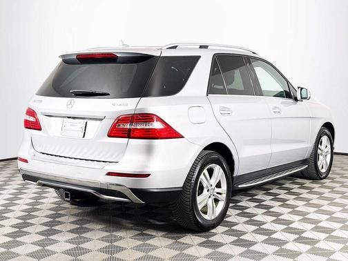 Iridium Silver 2015 Mercedes-Benz M-Class 4MATIC