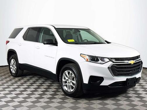Summit White 2019 Chevrolet Traverse LS