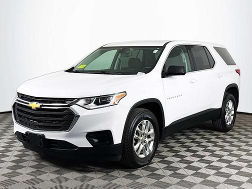 Summit White 2019 Chevrolet Traverse LS