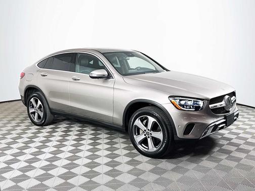 Mojave Silver 2022 Mercedes-Benz GLC 300 4MATIC Coupe
