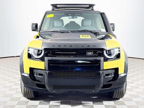 Deep Sandglow Yellow Metallic 2026 Land Rover Defender P400 Trophy Edition Deep Sandglow