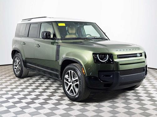 Woolstone Green 2026 Land Rover Defender P400 X-Dynamic SE