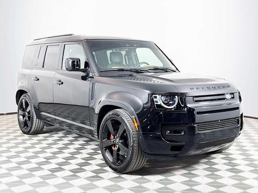 Santorini Black Metallic 2024 Land Rover Defender 110 P400 X