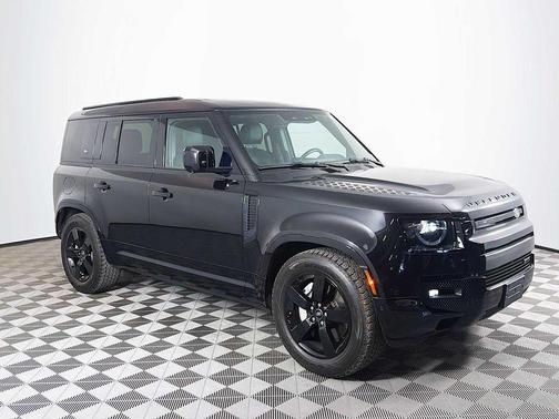 Santorini Black Metallic 2023 Land Rover Defender 110 X-Dynamic SE