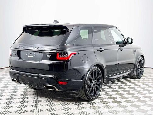 Santorini Black Metallic 2022 Land Rover Range Rover Sport HSE Silver Edition