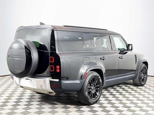 Santorini Black Metallic 2023 Land Rover Defender 130 SE