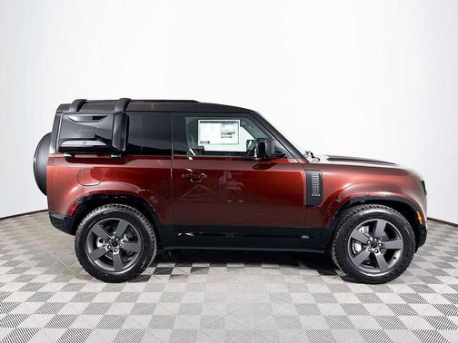 Sedona Red Metallic 2026 Land Rover Defender P400 X-Dynamic SE