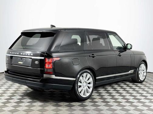 Black 2017 Land Rover Range Rover 5.0L Supercharged