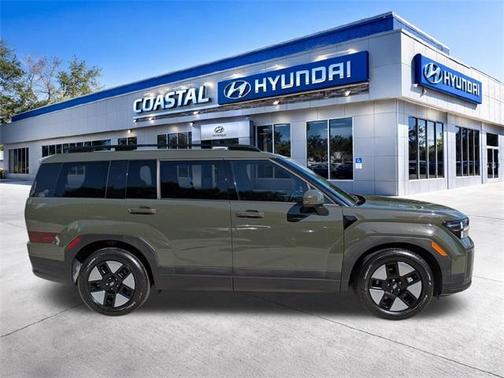 Green 2024 Hyundai SANTA FE HEV SEL