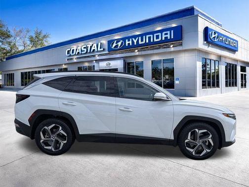White Pearl 2024 Hyundai TUCSON Limited