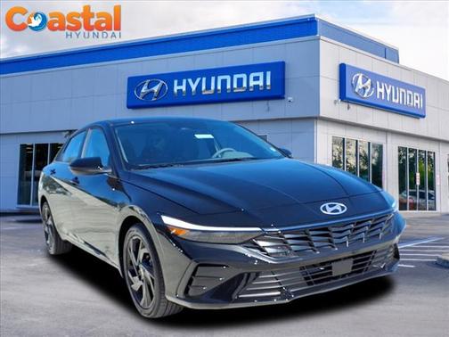 Black 2026 Hyundai ELANTRA SEL SPORT PREMIUM