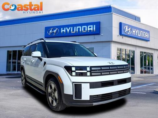 White 2026 Hyundai SANTA FE HEV SEL